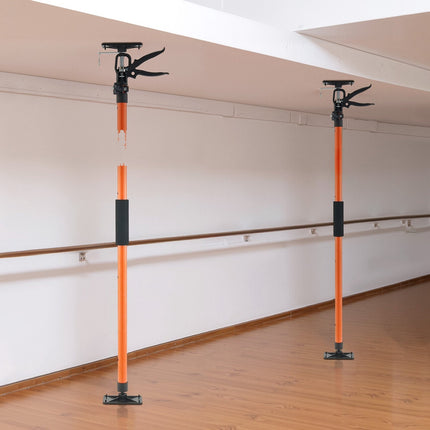 Cabinet Jack Support Poles, 8-Pack, 116–290 cm, 70 kg