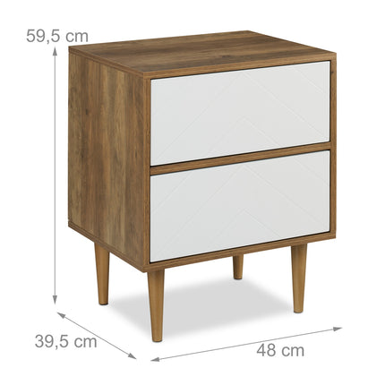 Schrank mit 2 Schubladen