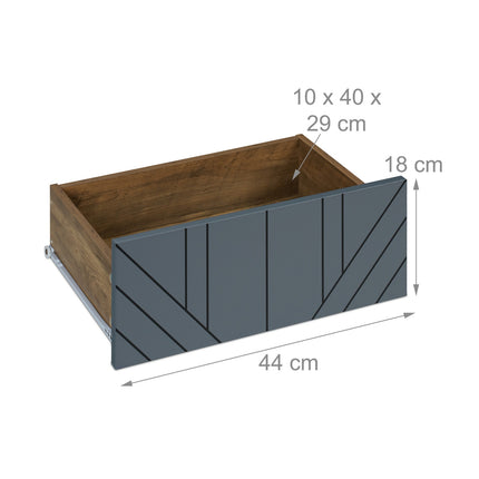 Schrank mit 2 Schubladen