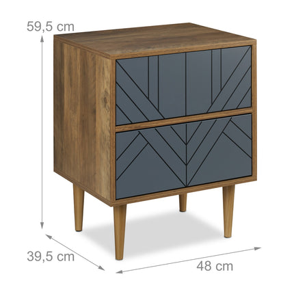 Schrank mit 2 Schubladen