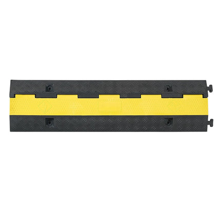 Cable Protector Ramp, 22,000 lb Axle, 1-Channel 70x50mm