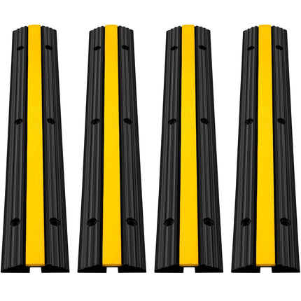 Cable Protector Ramp, 4-Pack 1-Channel 10,000 kg Load
