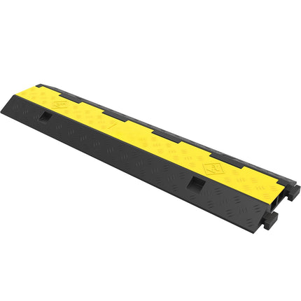 Cable Protector Ramp, 4-Pack 2-Channel, 11,000 Lb