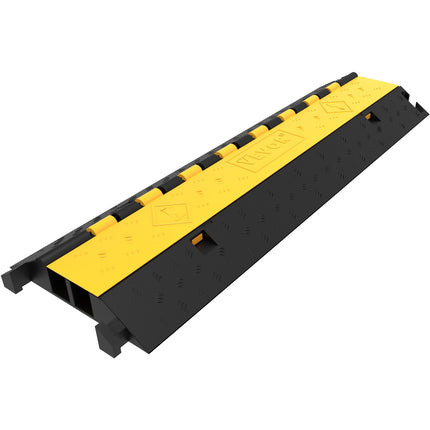 Cable Protector Ramp, 4-Pack 2-Channel, 66,000 lb