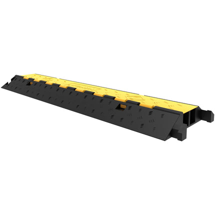 Cable Protector Ramp, 4-Pack 2-Channel, 66,000 lb