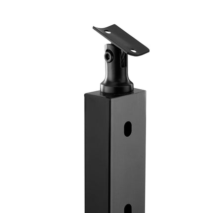 Cable Railing Post, 36 in, 30 Angled, 10 Holes