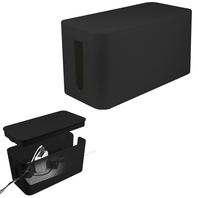 Kabelbox - Cable hide S Schwarz