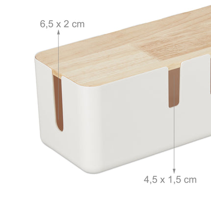 Cable box white