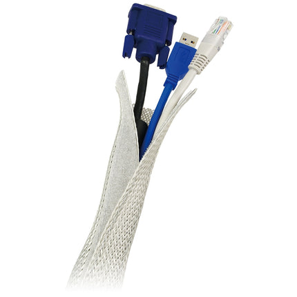 Cable hide FlexWrap 1.8m Grey