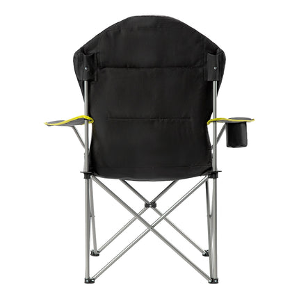 Campingstuhl, Grau-Limette, Faltbar, Leicht