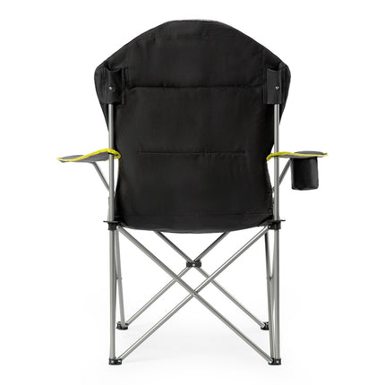 Campingstuhl, Grau-Limette, Faltbar, Leicht