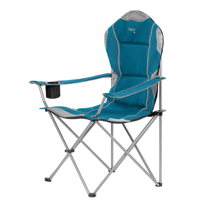 Camping Chair, Turquoise, Foldable, Lightweight