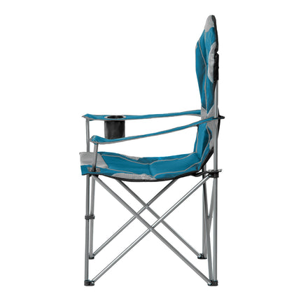 Camping Chair, Turquoise, Foldable, Lightweight