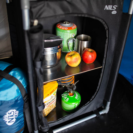Camping Cupboard, Foldable Storage, Lightweight Design