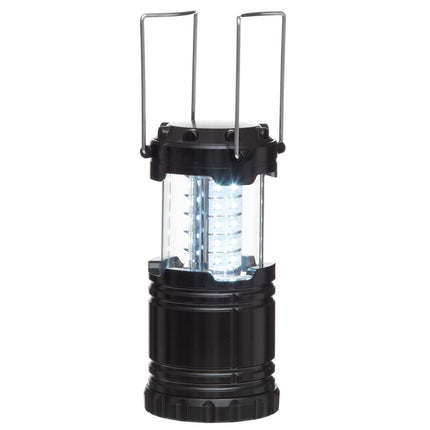 Campinglaterne, 30 LED, faltbar, batteriebetrieben