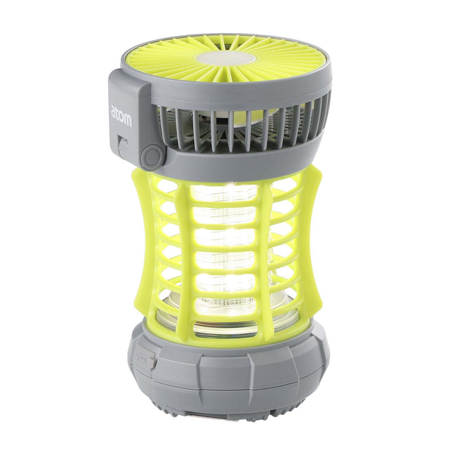 Campinglaterne mit Mückenfalle und Ventilator