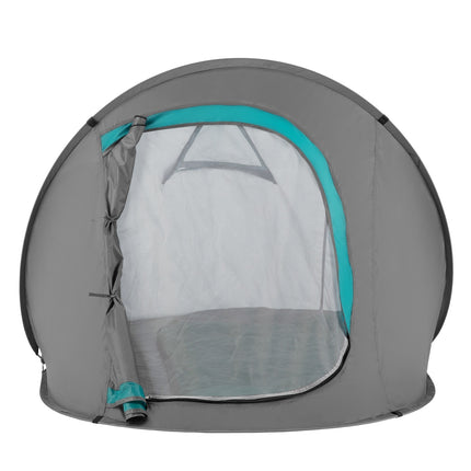 Camping-Pop-Up-Zelt, Türkis, einfacher Aufbau