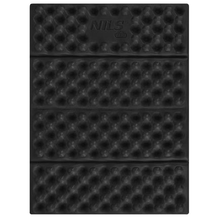 Camping Seating Mat, Aluminum Bolster, 40 cm, Black