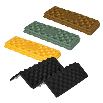 Camping Seating Mat, Aluminum Bolster, 40 cm, Black