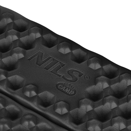 Camping Seating Mat, Aluminum Bolster, 40 cm, Black