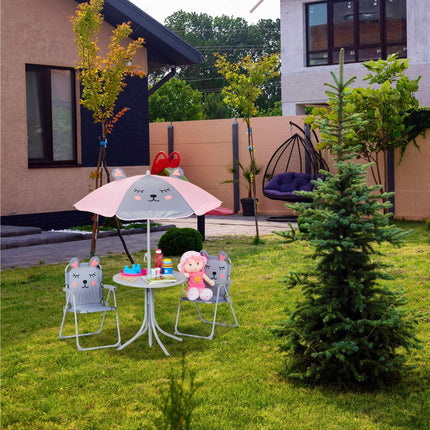 Camping Seating group for children with parasol