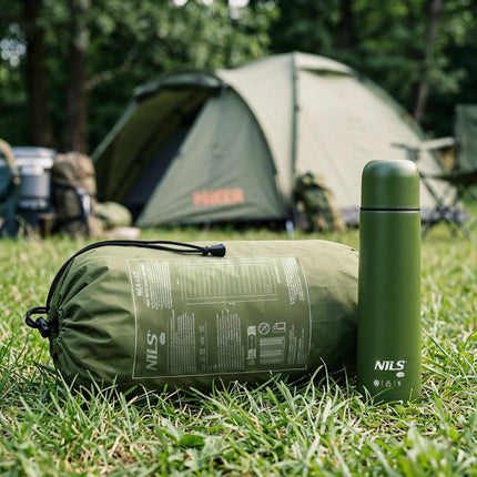 Camping-Isomatte mit integrierter Pumpe, 10 cm dick