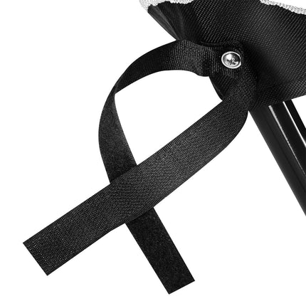 Campinghocker, schwarz, faltbar, leicht