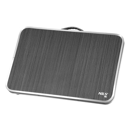 Camping Table 60x40x50 cm, Dark Grey, Portable