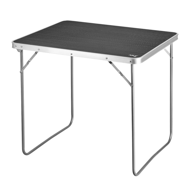 Kampeertafel 80x60x70 cm, donkergrijs, draagbaar