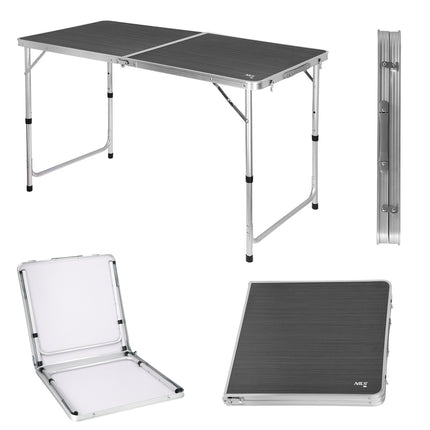 Camping Table, Dark Grey, Foldable, Portable