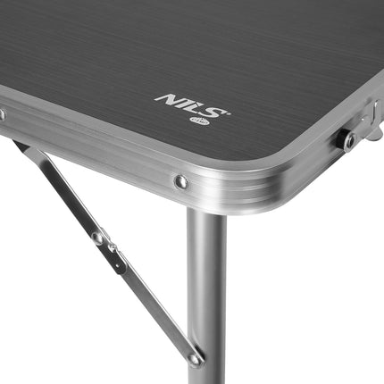 Camping Table, Dark Grey, Foldable, Portable