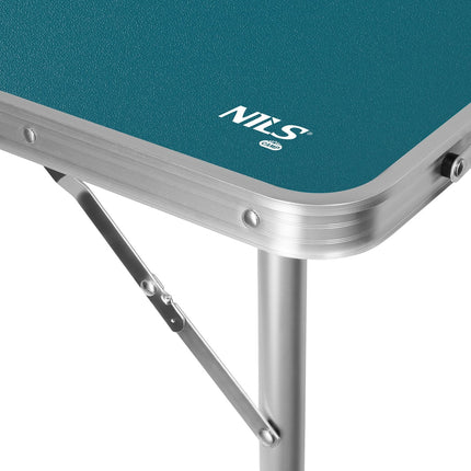 Camping Table, Foldable, Blue, Lightweight Design