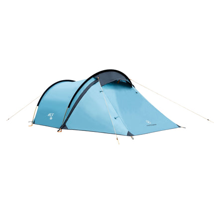 Campingzelt – 3-Personen, wasserdicht, Blau
