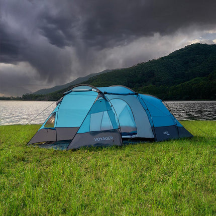 Camping Tent, 4-Person, Waterproof, Easy Setup