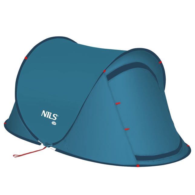 Campingzelt, Blau, 4-Personen, Wasserdicht
