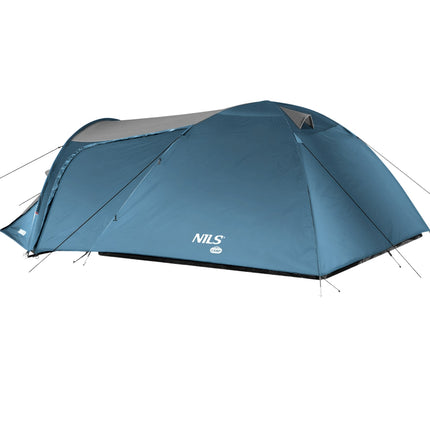 Camping Tent, Blue-Gray, 2-Person, Lightweight