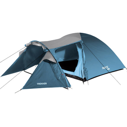 Camping Tent, Blue-Gray, 2-Person, Lightweight