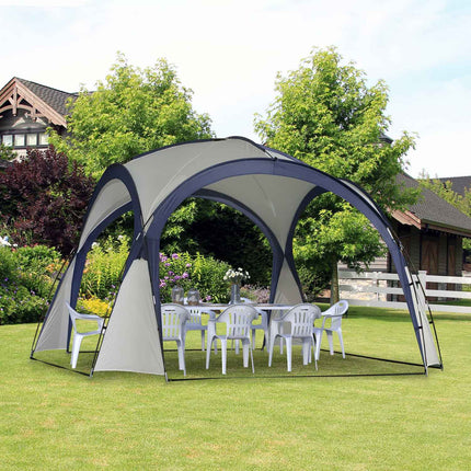Wetterfestes Camping- und Partyzelt, 3,5 x 3,5 x 2,3 M