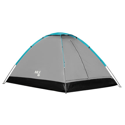 Campingzelt, Grau, 2-Personen, Wasserdicht