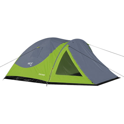 Camping Tent, Green-Gray, 2-Person, Waterproof