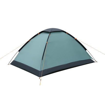 Campingzelt, Grün, Abenddämmerung, 2 Personen