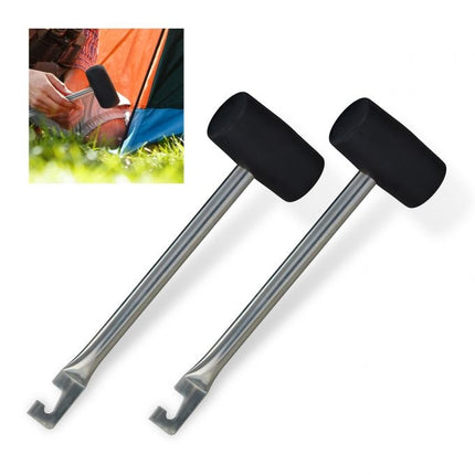 Ensemble de marteaux de camping avec extracteur de crépine