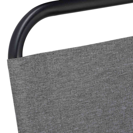 Tabouret de camping avec dossier