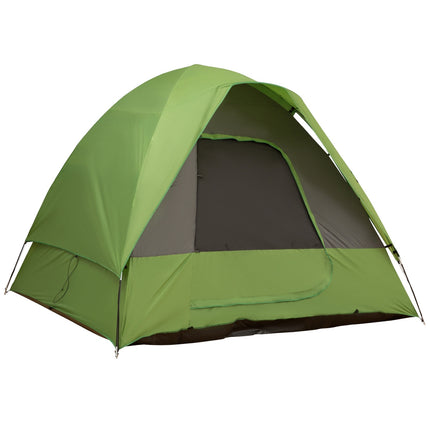 Campingzelt für 4-5 Personen, Fiberglas-Polyester, grün