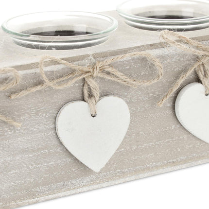 Bougeoir pour bougies chauffe-plat