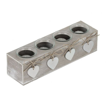 Bougeoir pour bougies chauffe-plat