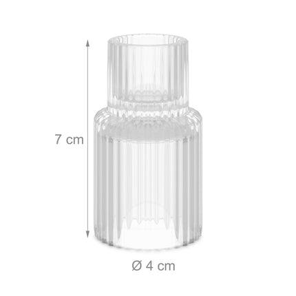 Kerzenständer im Glas 20er-Pack