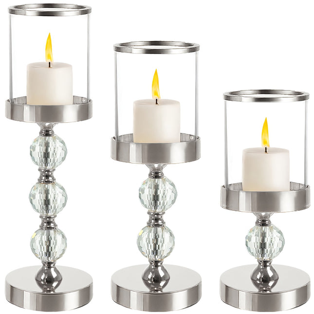 Kerzenständer-Laterne 3er Set Ruhhy 22314 