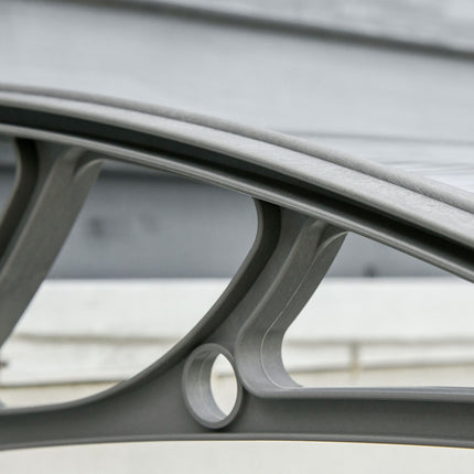 Front door canopy 100x75 cm UV & weather protection