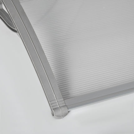 Front door canopy 100x75 cm UV & weather protection